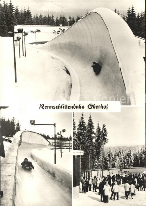 Oberhof Thueringen Rennschlittenbahn