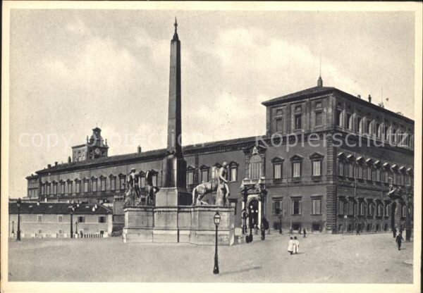 Roma Rom Palazzo del Quirinale ora Residenza Rea