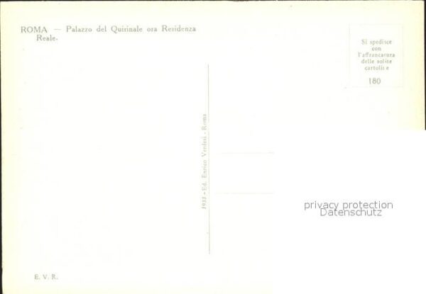 Roma Rom Palazzo del Quirinale ora Residenza Rea – Bild 2