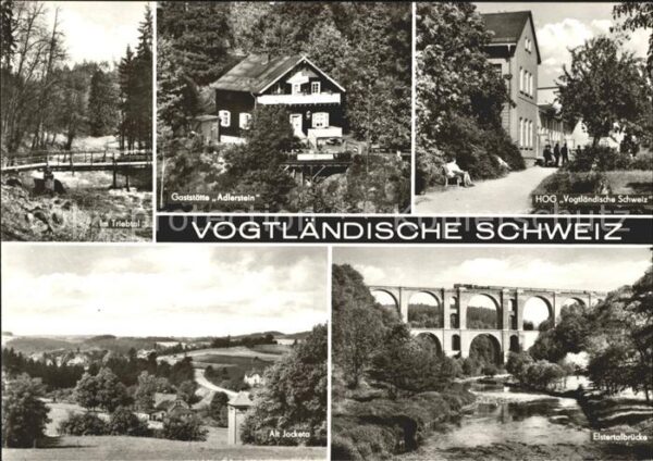 Vogtlaendisches Oberland Restaurant Adlerstein Elstertalbrücke