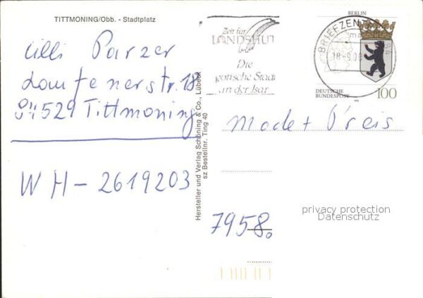 Tittmoning Salzach Stadtplatz – Bild 2
