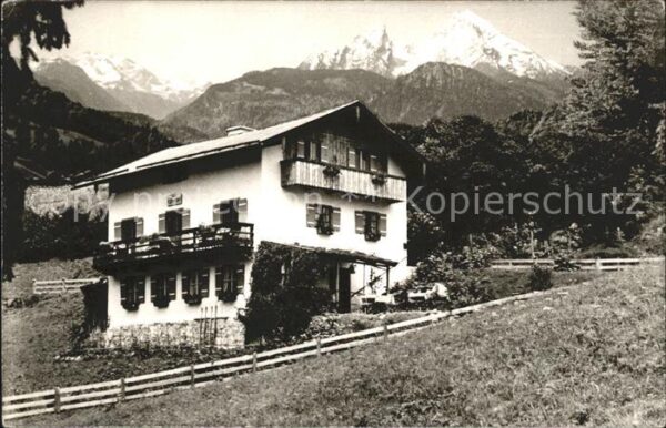 Berchtesgaden Fremdenheim Haus Kälberstein Alpen