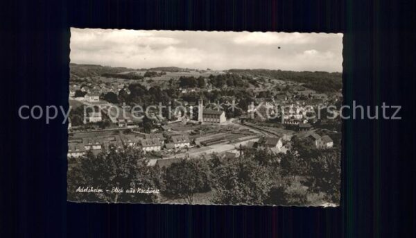 Adelsheim Panorama Blick aus Nordwest