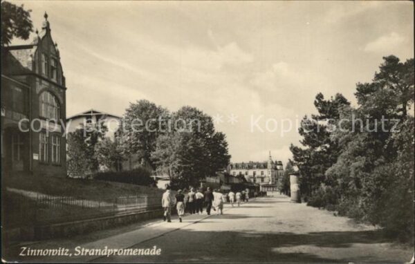 Zinnowitz Ostseebad Usedom Strandpromenade