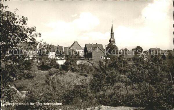 Bergneustadt Ortsansicht mit Kirche