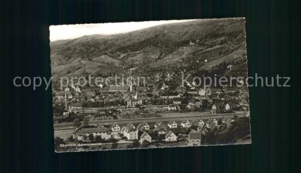 Oberkirch Baden Gesamtansicht Schwarzwald