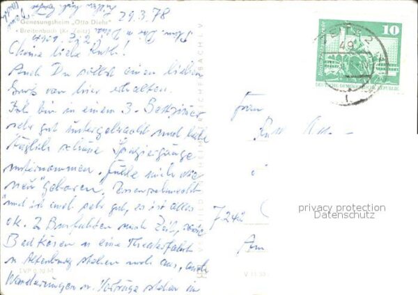 Breitenbach Zeitz Genesungsheim Otto Diehr – Bild 2