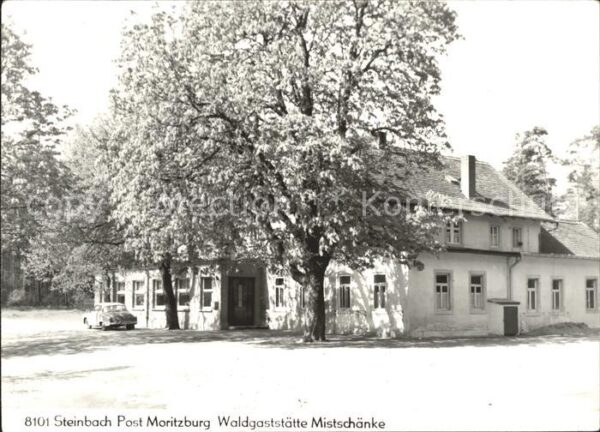 Steinbach Moritzburg Waldgaststätte Mistschänke Handabzug