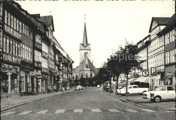 Duderstadt Marktstrasse St Servatius Kirche 1000jä