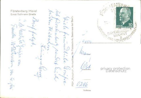 Fuerstenberg Havel Ernst Thälmann Strasse – Bild 2