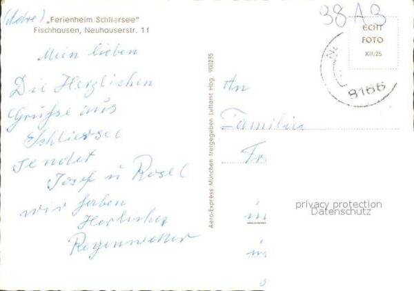 Fischhausen Schliersee Ferienheim Schliersee Fliegeraufnahme – Bild 2