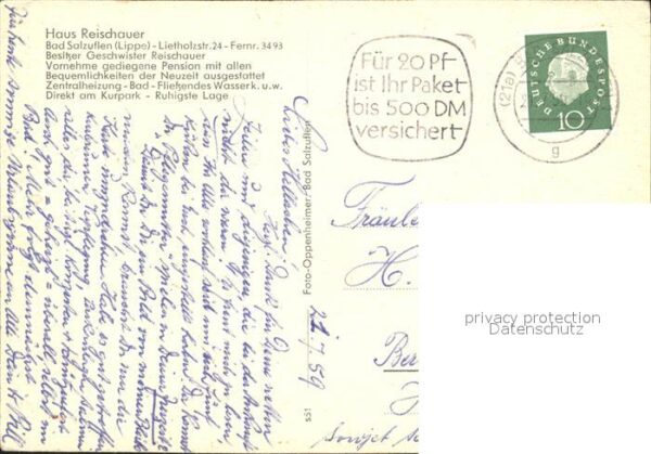 Bad Salzuflen Haus Reischauer Pension – Bild 2