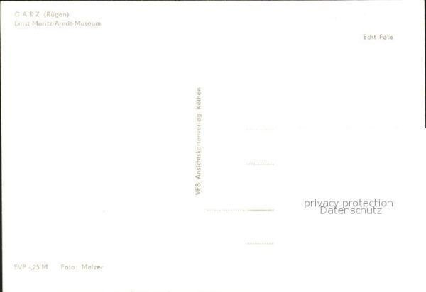 Garz Ruegen Ernst Moritz Arndt Museum – Bild 2