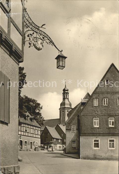 Geising Erzgebirge Hauptstrasse