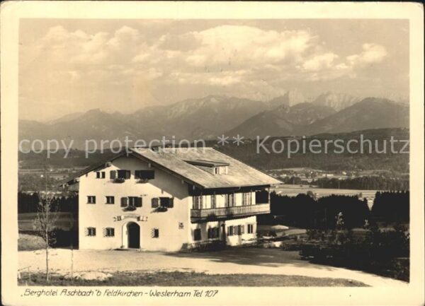 Aschbach Westerham Berghotel Alpenpanorama
