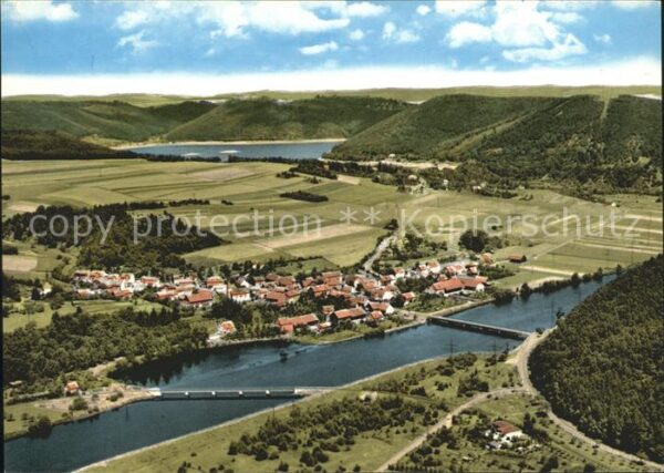 Hemfurth-Edersee Fliegeraufnahme