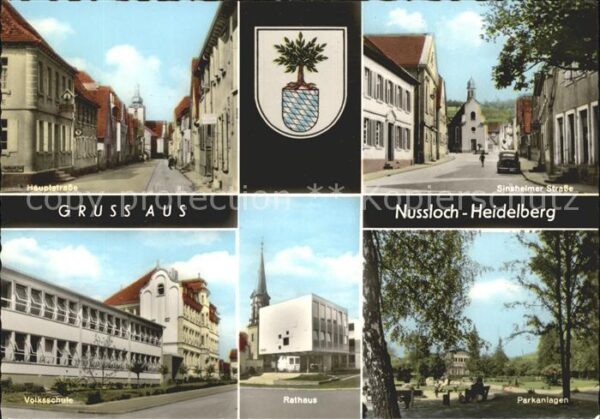 Nussloch Hauptstrasse Sinsheimer Strasse Parkanl