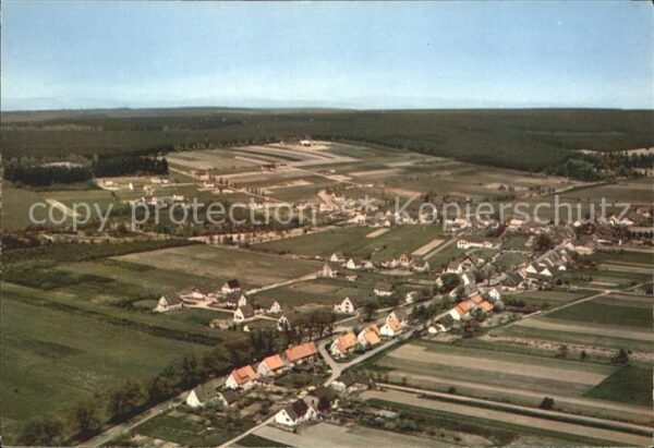 Silberborn Höhenluftkurort im Solling Fliegeraufna