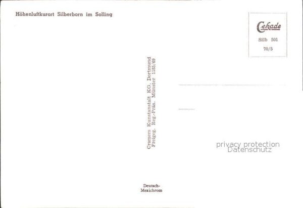 Silberborn Höhenluftkurort im Solling Fliegeraufna – Bild 2