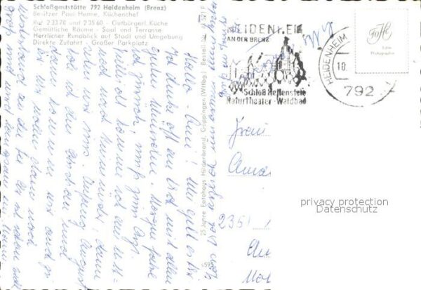 Heidenheim Brenz Schlossgaststätte – Bild 2