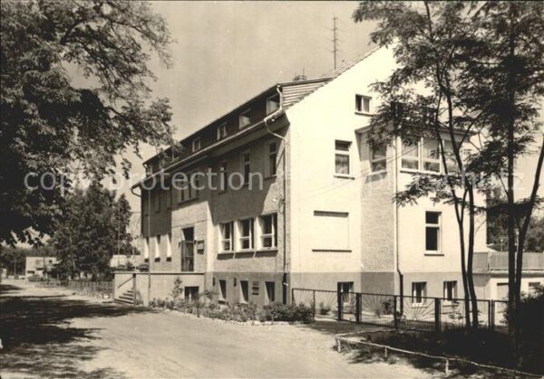 Arendsee Altmark FDGB Erholungsheim Am See Luftkurort