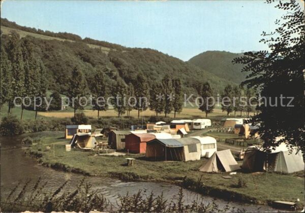 Waldbreitbach Wied Campingplatz am Fluss Luftkurort