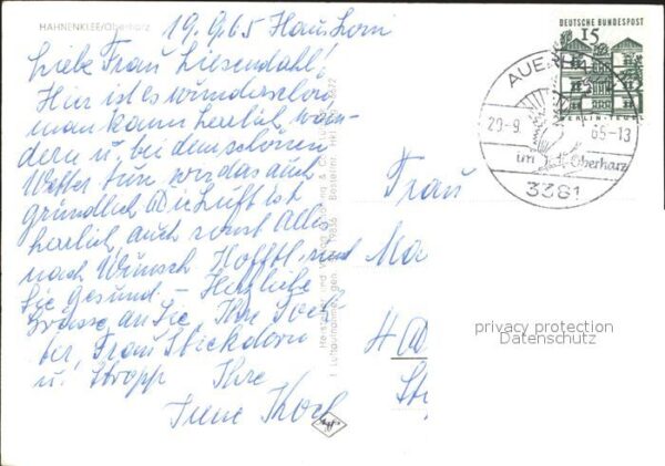 Hahnenklee-Bockswiese Harz Fliegeraufnahme – Bild 2