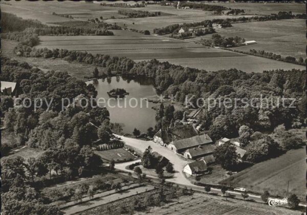 Grossenkneten Ausflugslokal Gut Moorbeck Fliegeraufna