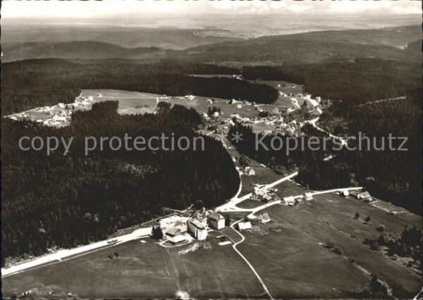 Kniebis Freudenstadt Höhenluftkurort Wintersportplatz Schwar