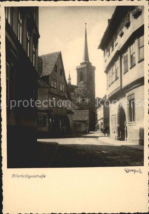 Erfurt Allerheiligenstrasse Kirche