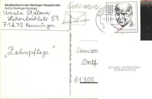 Gerlingen Wuerttemberg Strassenfest in der Gerlinger Hauptstra – Bild 2