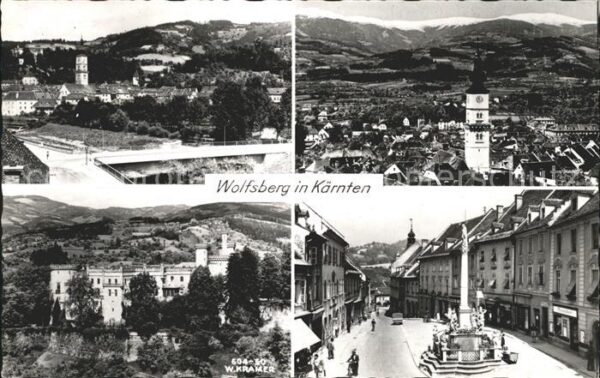 Wolfsberg Kaernten Kirche Marktplatz
