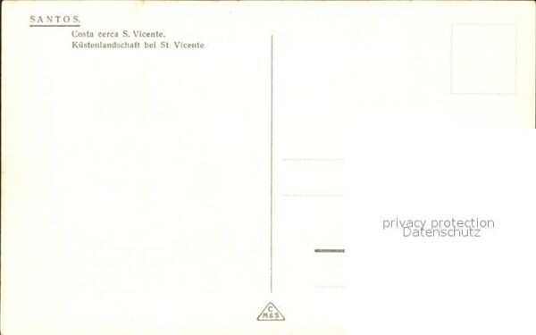 Santos Brazil Küstenlandschaft Sankt Vicente – Bild 2