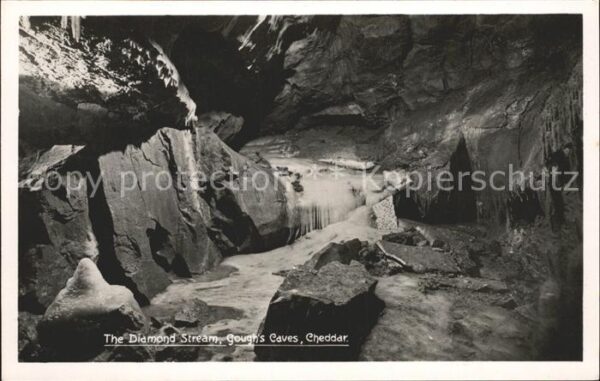 Cheddar Diamond Stream Gough´s Caves
