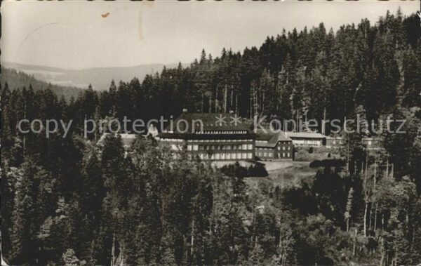 Feldberg Schwarzwald Kinderheilstätte Caritas Haus