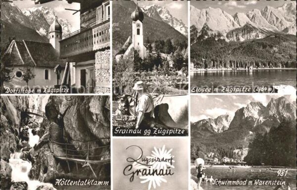 Grainau Eibsee Höllentalklamm