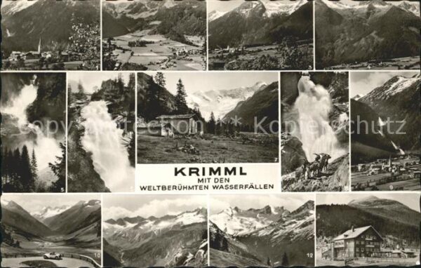 Krimml Die Wasserfälle