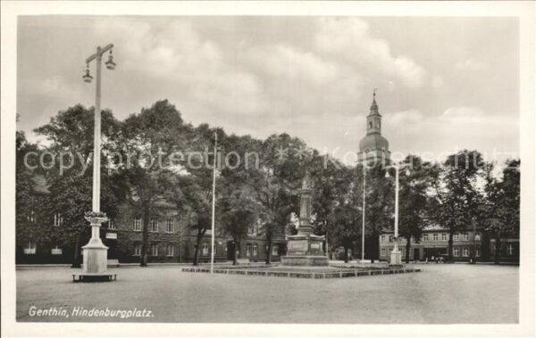 Genthin Hindenburgplatz