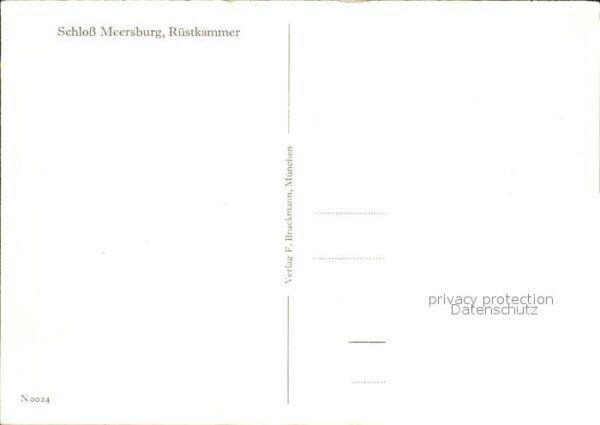 Meersburg Bodensee Schloss Meersburg Rüstkammer – Bild 2