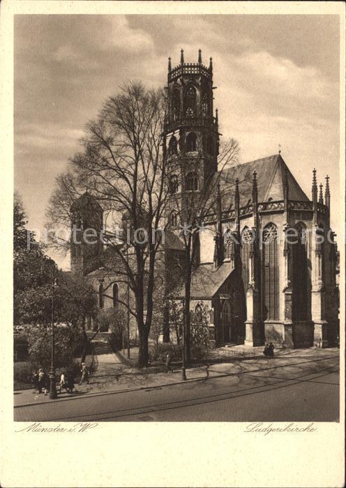 Muenster Westfalen Ludgerikirche