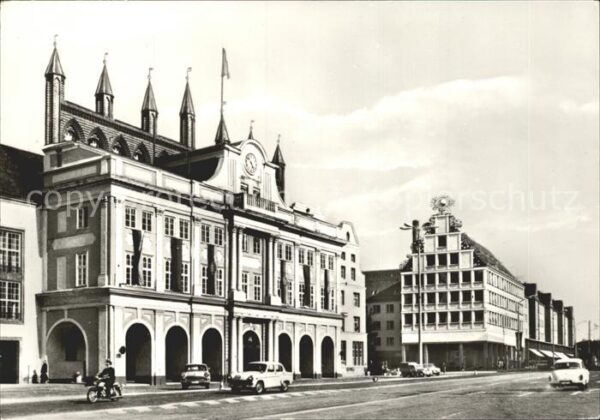 Rostock Haus Sonne Rathaus