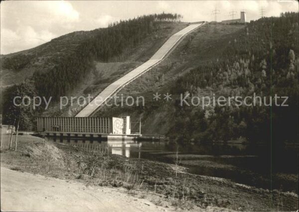 Hohenwarte Hohenwartetalsperre Pumpspeicherwerk