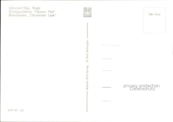 Oberhof Thueringen Grossgaststätte Oberer Hof – Bild 2