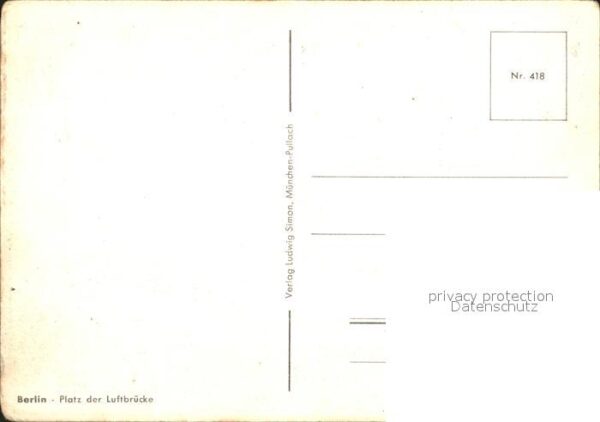 Berlin Platz der Luftbrücke – Bild 2