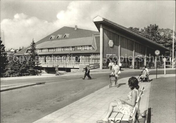 Oberhof Thueringen Grossgaststätte Oberer Hof