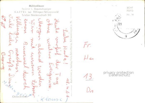 Villingen-Schwenningen Mühlenklause Kappel – Bild 2