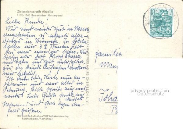 Meissen Elbe Sachsen Zisterzienserstift Altzella – Bild 2