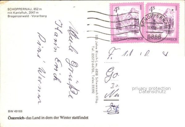 Schoppernau Vorarlberg Kanisfluh – Bild 2