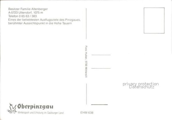 Uttendorf Salzburg Alpengasthof Liebenberg – Bild 2