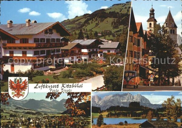 Kitzbuehel Tirol Schwarzsee Stadtpfarrkirche